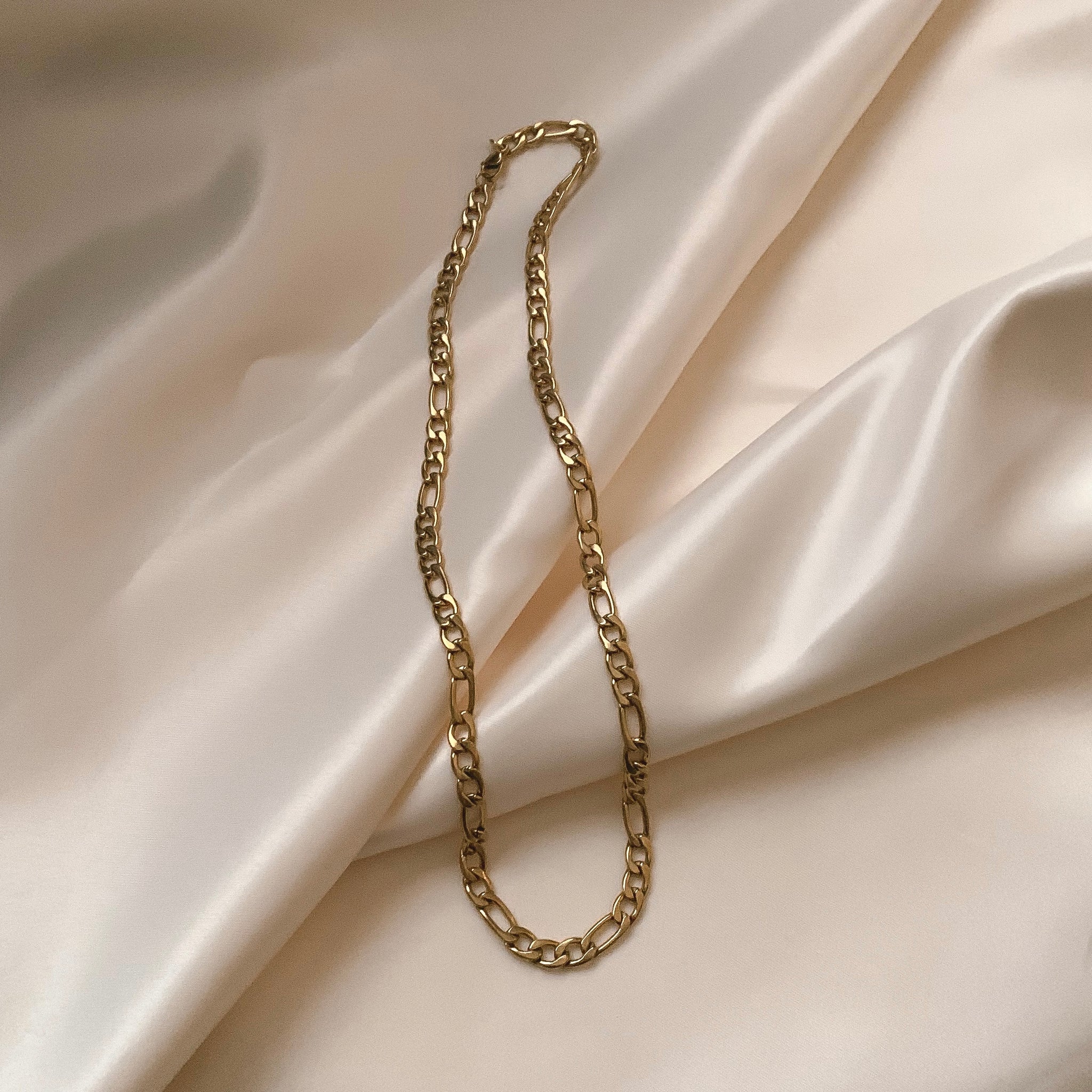 Figaro stainless steel necklace top