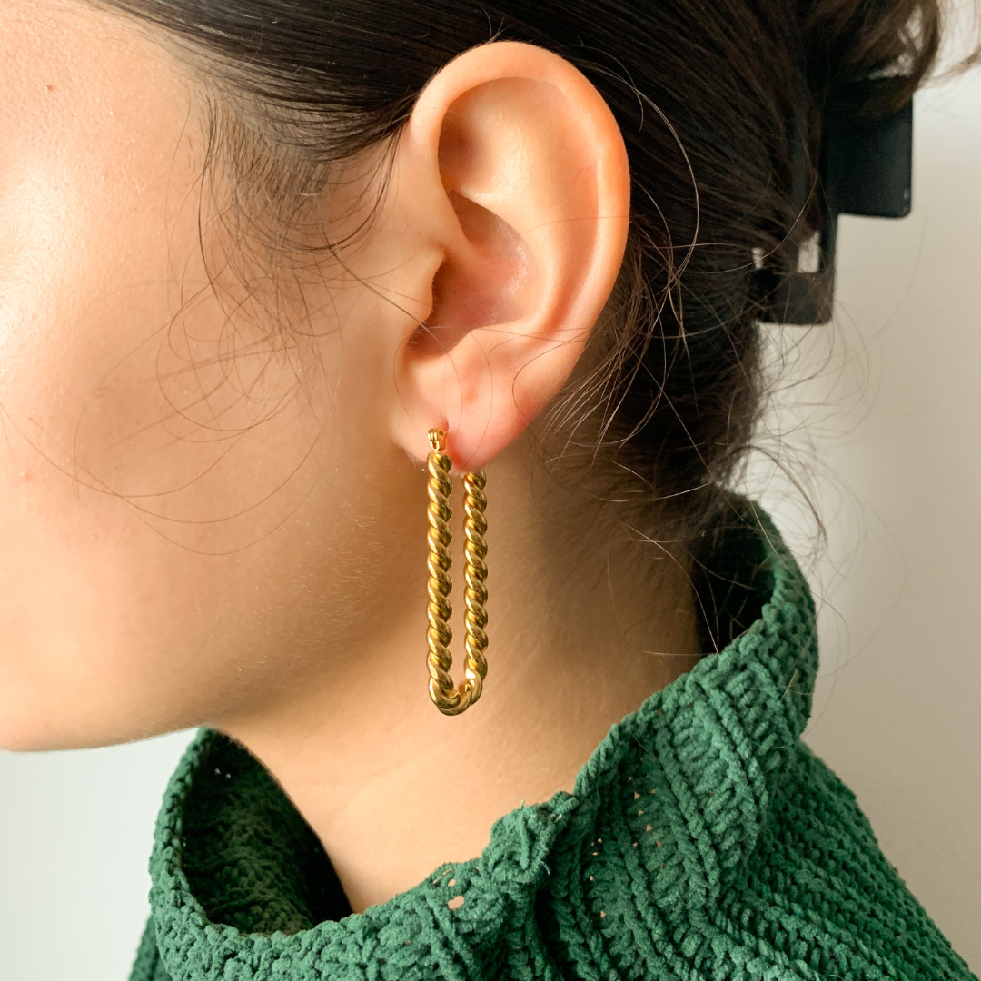 Modern Earrings Tesoro Toronto Smooth